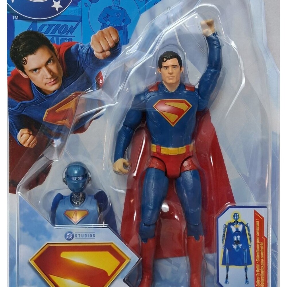 DC Studios Superman Movie Action Figure 2025 James Gunn Spin‎ Master BAF Sealed